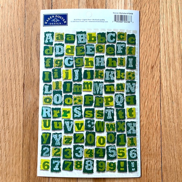 Paper Crafting Scrapbooking Lot of 1000+ Alphabet Stickers - Making Memories - Picture 4 of 11